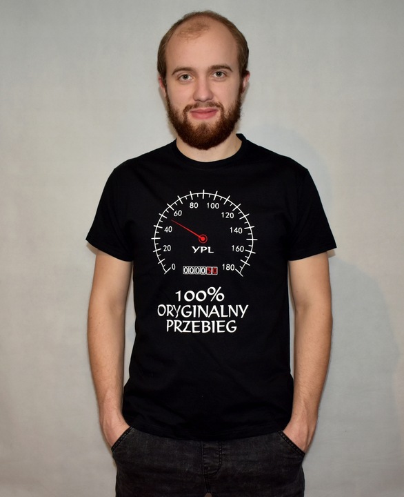 KOSZULKA MĘSKA NA PREZENT 100% ORYGINALNY 30 40 50 60 70 DLA NIEGO