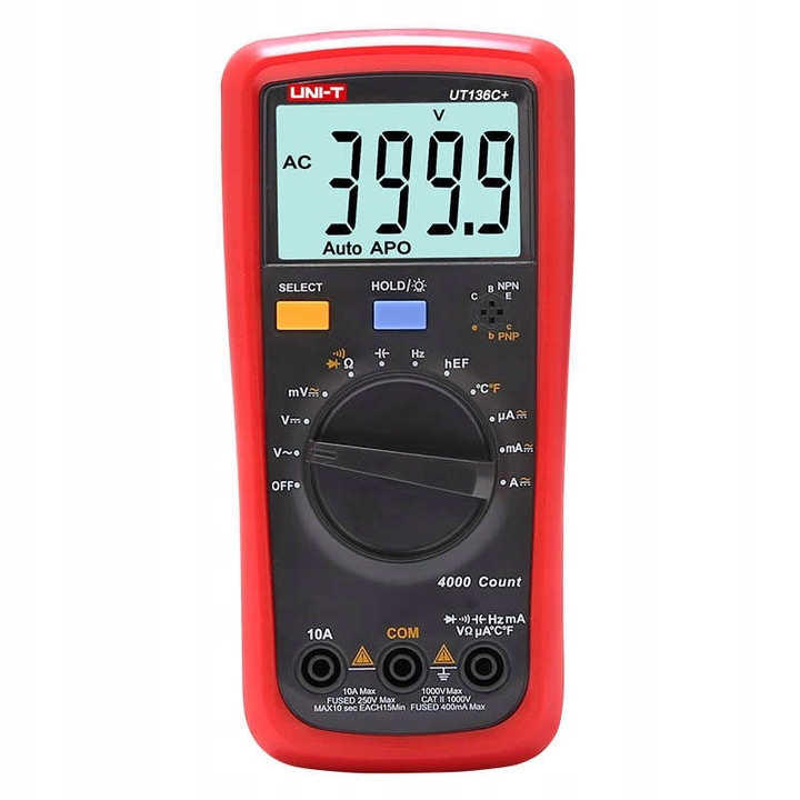 Miernik uniwersalny UT136C+