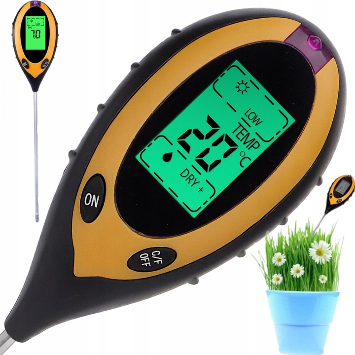 KWASOMIERZ MIERNIK TESTER OGRODNICZY PH GLEB ZIEMI