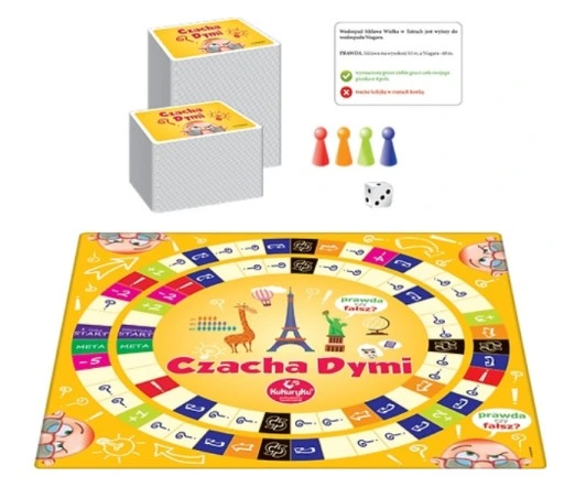 CZACHA DYMI - Gra planszowa, KUKURYKU