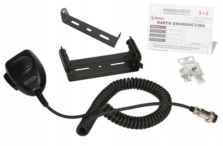 CB Radio PRESIDENT Bil Bily ASC małe rozmiary A6P