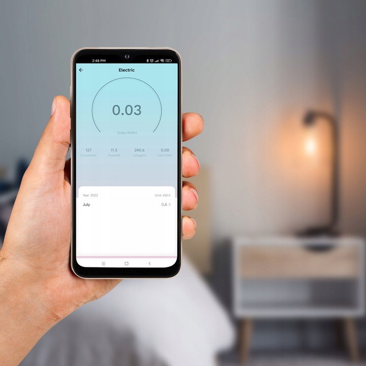 Inteligentne Gniazdko WiFi Kruger&Matz Connect P4 Tuya PROGRAMATOR