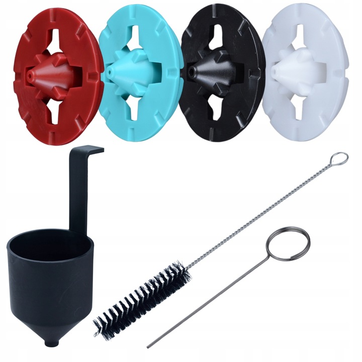 PISTOLET AGREGAT MALARSKI DO MALOWANIA ŚCIAN 700W 4 DYSZ 1200 ML DUŻY