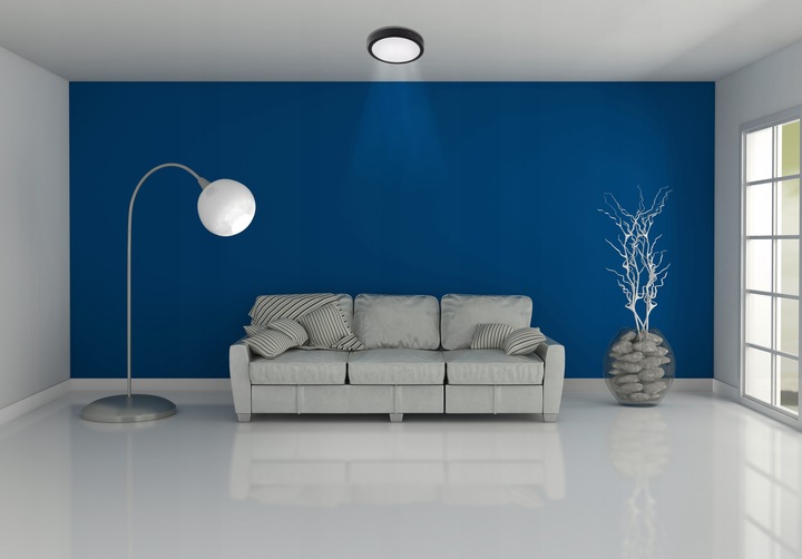 PANEL LED NATYNKOWY plafon sufitowy 18W OKRĄGŁY