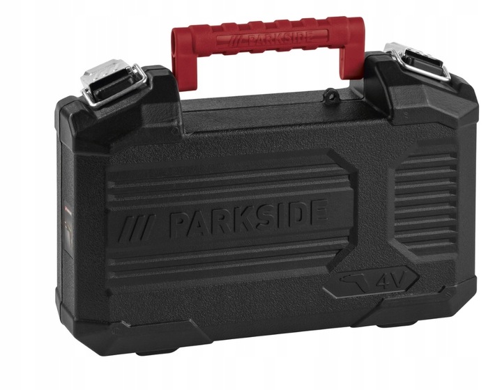 PARKSIDE PSSA 4 B2 Wkrętarka 4V obrotowa rękojeść 10Nm 26 bitów ZESTAW