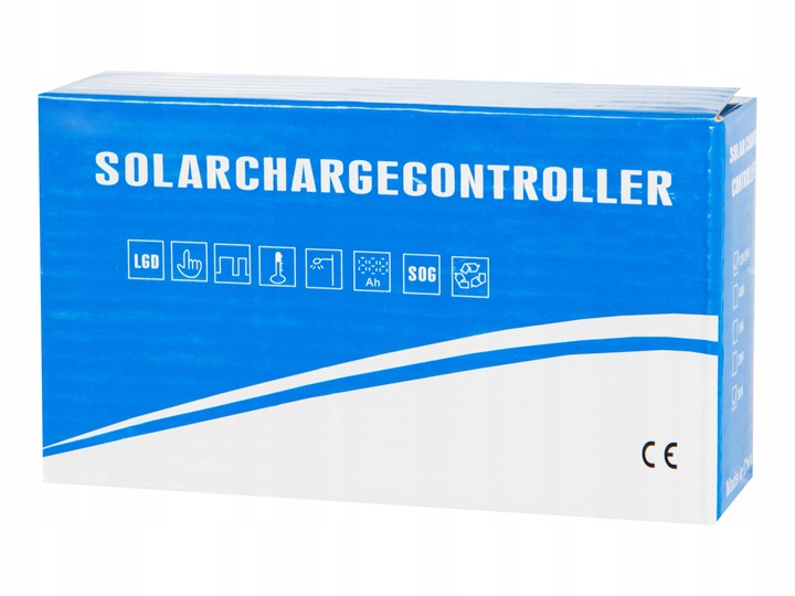 REGULATOR ŁADOWANIA PANEL LCD 12V 24V 2X USB KONTROLER SOLARNY 40A PWM