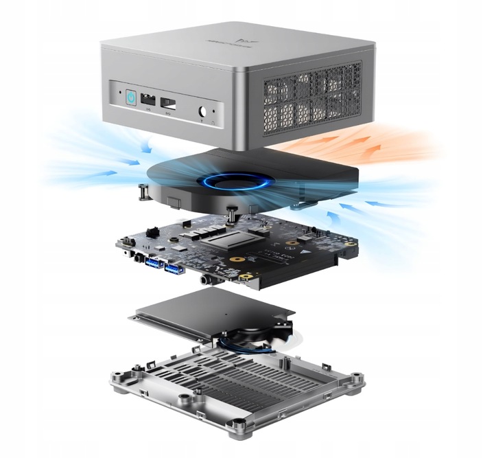 Mini komputer PC RYZEN 7 8745H 32GB DDR5 1TB M.2 / RADEON 780M Windows 11