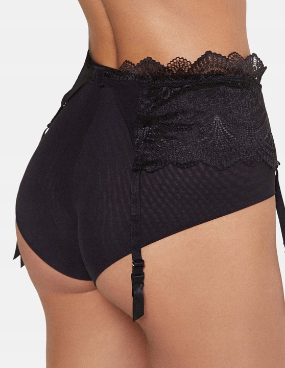 Pas do Pończoch - Seksowna Bielizna Erotyczna Koronkowa Damska ESOTIQ S/M