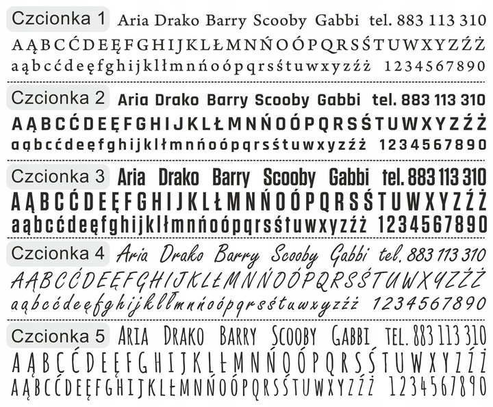 Obroża Skórzana dla Kota Psa dzwonek Identyfikator