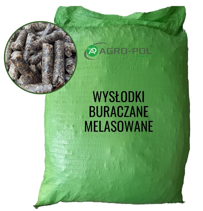 Wysłodki Buraczane Granulowane Melasowane bez GMO 20kg