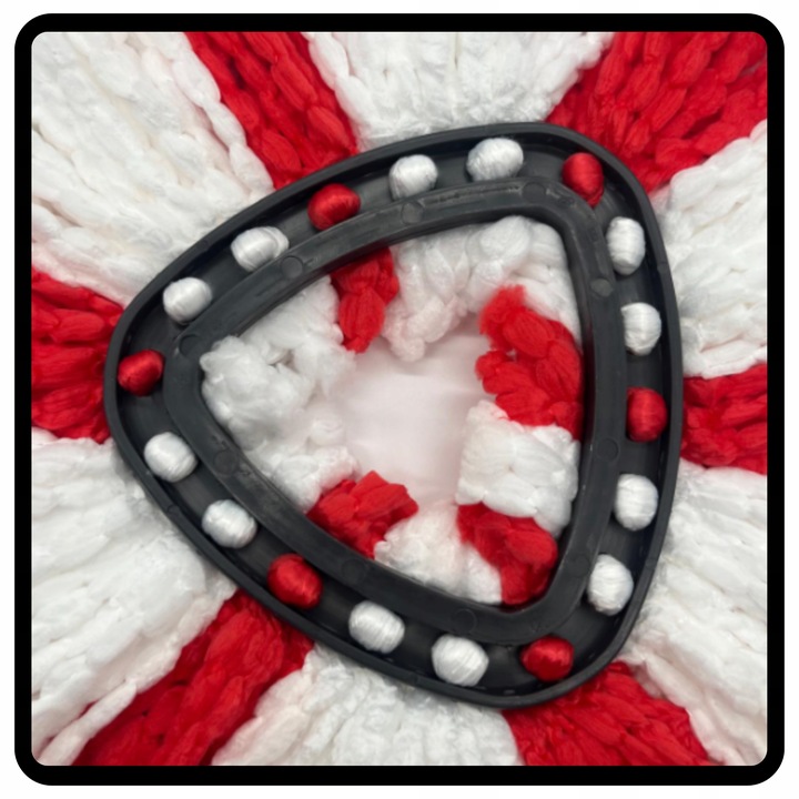 6x WKŁAD DO MOPA OBROTOWEGO VILEDA TURBO ZAPAS KOŃCÓWKA NOWY MEGA CHŁONNY