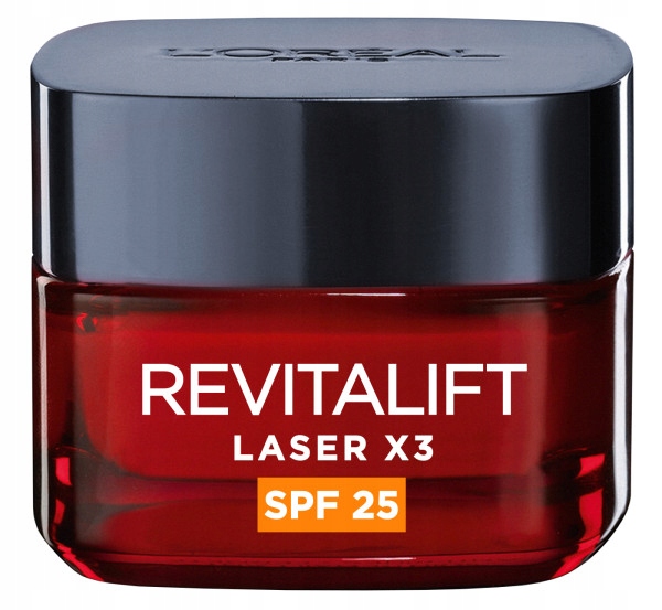 Loreal Revitalift Laser X3 Przeciwzmarszczkowy Krem Do Twarzy SPF25 50ml