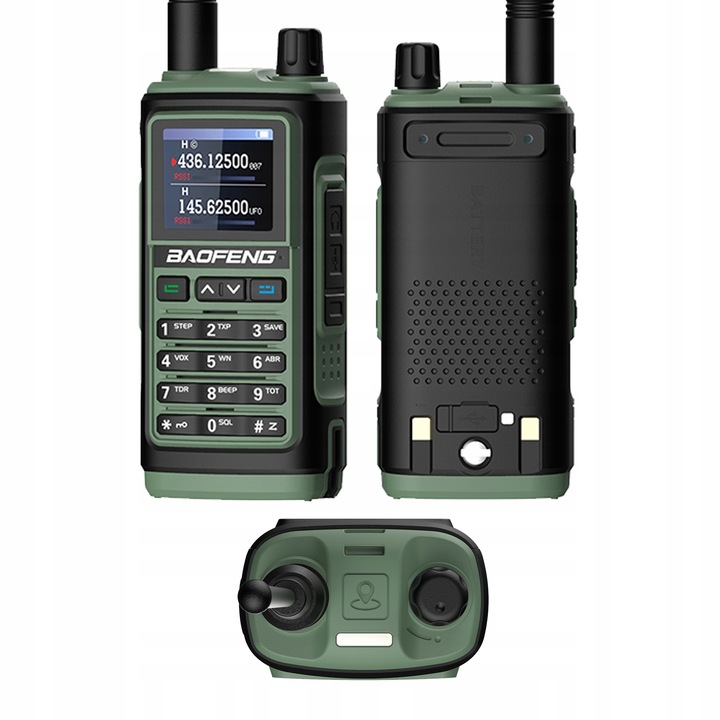 Krótkofalówka Radiotelefon Baofeng UV-17E Walkie Talkie PMR VHF UHF USB-C