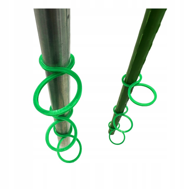 Zestaw 40x Zapinki do Mocowania Roślin (2 rozmiary) 25x 4x3cm, 15x 6x4cm