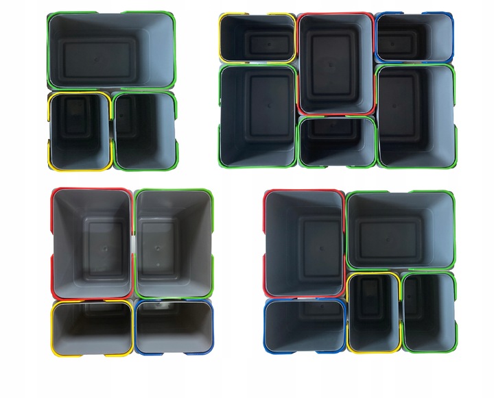 SEGREGATOR KOSZ NA ŚMIECI DO SZUFLADY SZAFKI 20L