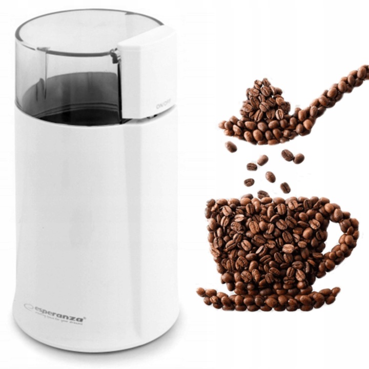 ELEKTRYCZNY MŁYNEK DO MIELENIA KAWY ORZECHÓW NASION 3w1 MOCNY