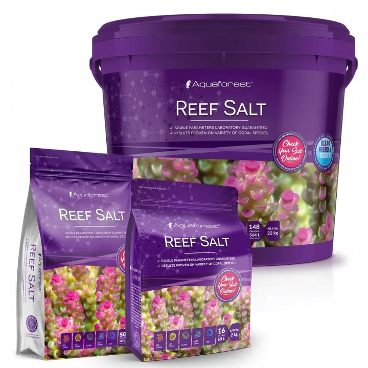 Aquaforest Reef Salt 7,5 kg sól morska
