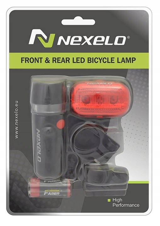 Lampka rowerowa przednia i tylna lampki do roweru przód tył zestaw lampek