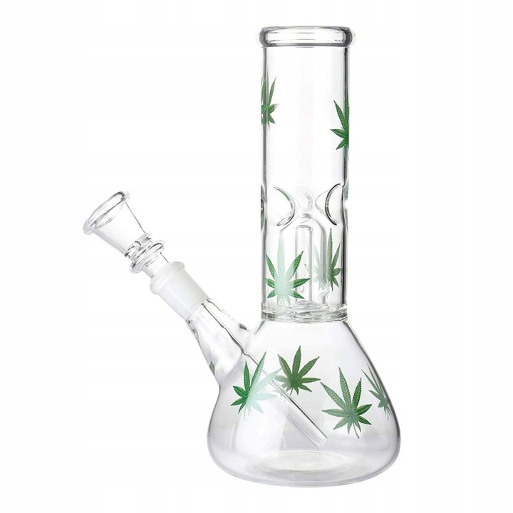 Fajka wodna bongo szklane ICE Don't Panic Leaf