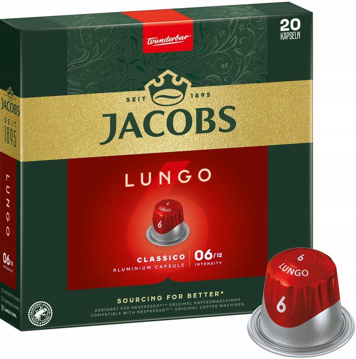 SUPER ZESTAW JACOBS D.EGBERTS KAWA NESPRESSO 10x10