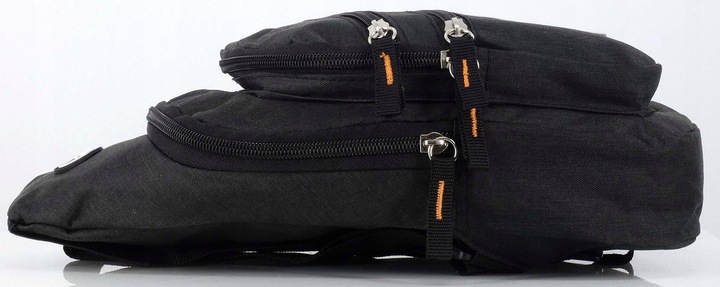 SASZETKA NA RAMIĘ UNIISEKS GRAFITOWA BAG REGULOWANY PASEK