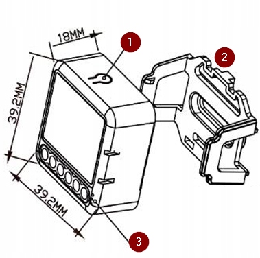 INTELIGENTNY STEROWNIK DO BRAM SMART PRZEKAŹNIK TUYA WIFI 230V 12V 24V