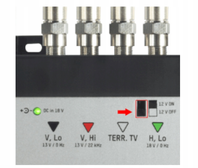 MULTISWITCH 5/8 MRP-508 5 WEJŚĆ / 8 WYJŚĆ SIGNAL