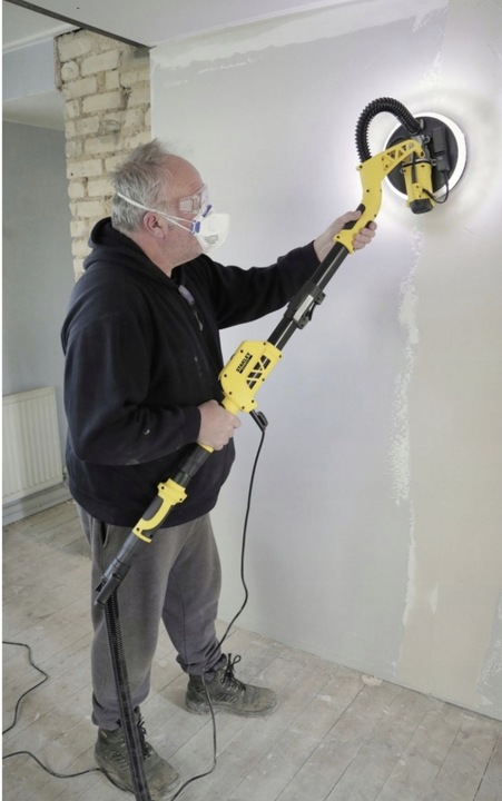 Szlifierka do gipsu Stanley SFMEE500S Żyrafa Do Ścian TORBA komple