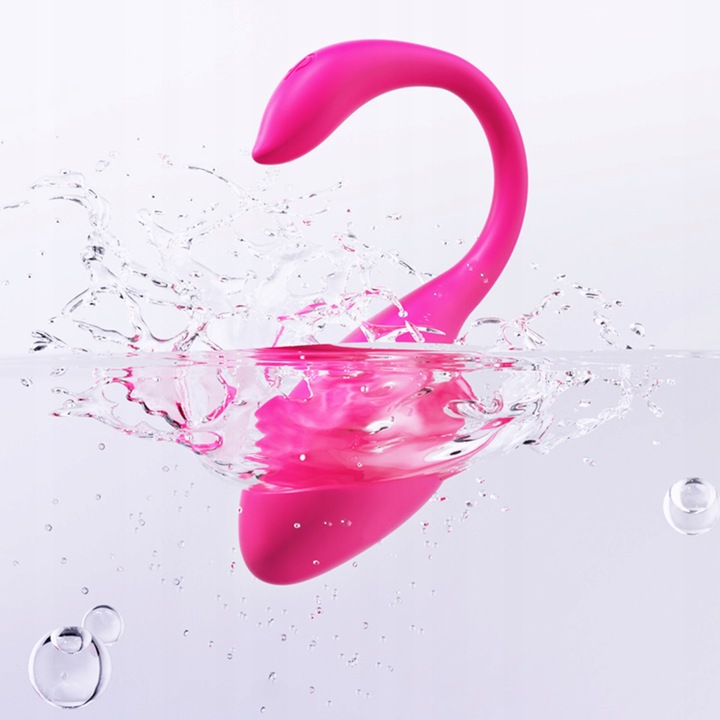 WIBRATOR JAJKO Z APLIKACJĄ ZDALNIE STEROWANY TELEFONEM BLUETOOTH DLA PAR