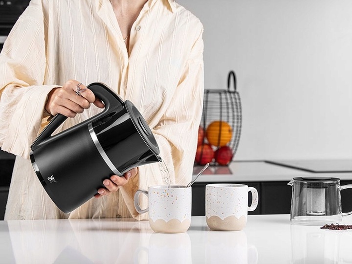 CZAJNIK ELEKTRYCZNY BEZPRZEWODOWY 1,7l 2200W REGULACJA TEMPERATURY