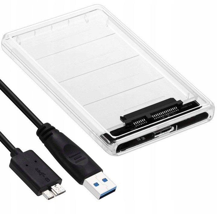 Obudowa dysku twardego USB 3.0 na SATA III do 2,5-calowego dysku SSD