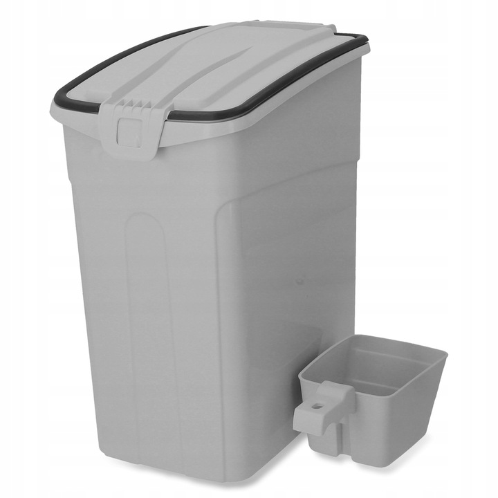 Barry King Pojemnik na suchą karmę 16l Szary