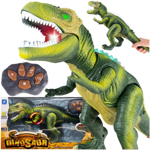 DINOZAUR R/C ROBOT ZDALNIE STEROWANY LED MUZYKA
