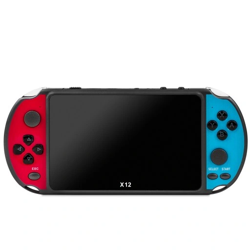 KONSOLA PRZENOŚNA x12 do GIER RETRO 5000+ GRA TELEWIZYJNA MINI 5" EMULATOR