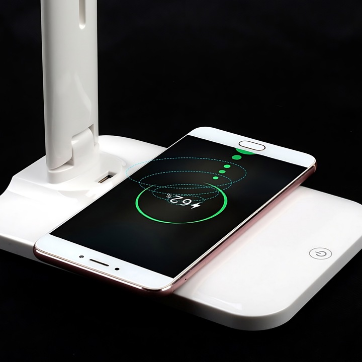 LAMPKA LED BIURKOWA NOCNA SZKOLNA BIURKO ŁADOWARKA