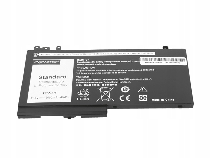 Bateria WYJC2 do Dell Latitude E5450 E5550 - 11.1v