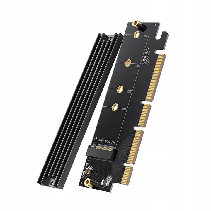 2 x UGREEN ADAPTER PCIE 4.0 X16 M.2 NVME PRZEJŚCIÓWKA
