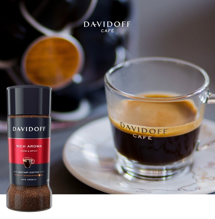 DAVIDOFF RICH AROMA KAWA ROZPUSZCZALNA 100G