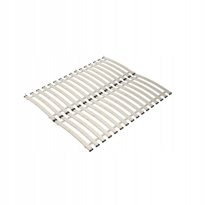 Stelaż do łóżka 160x200 cm podwójny 2x80x200 32 listwy brzozowe 200kg