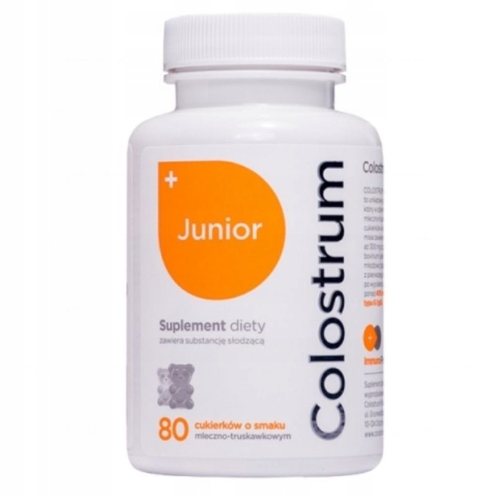 COLOSTRUM JUNIOR +PROBIOTYK IMMUNO FIRST AID 165mg