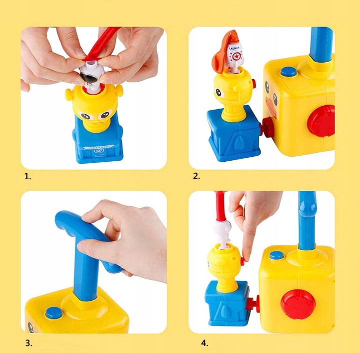 Power Balloon AUTA Z NAPĘDEM pompka balony pojazdy