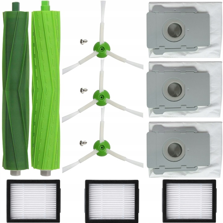 SZCZOTKI FILTRY WORKI DO IROBOT ROOMBA i1+ i3+ i4+ i5+ i6+ i7+ i8+ j7+ j9+