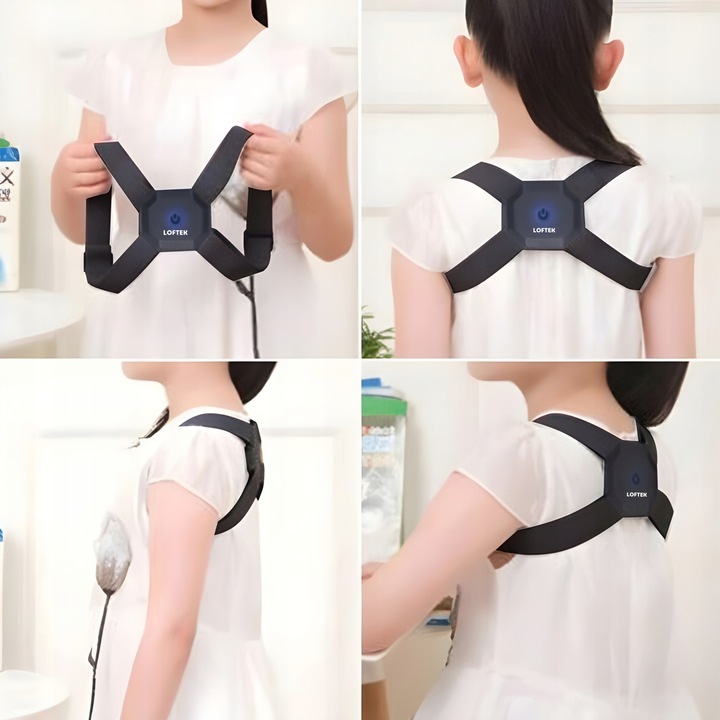 Korektor Postawy Inteligentny Pajączek USB na Plecy dla Dzieci i