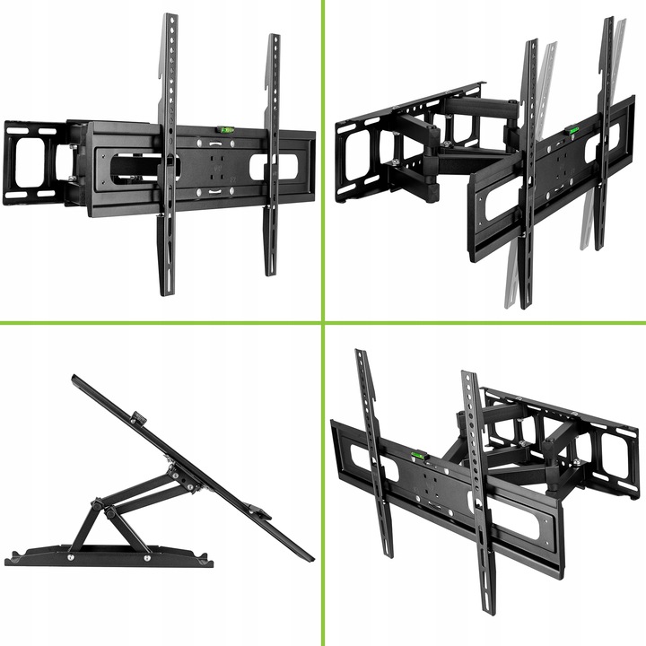 MOCNY UCHWYT do TELEWIZORA LCD LED WIESZAK TV ŚCIENNY OBROTOWY 32-85