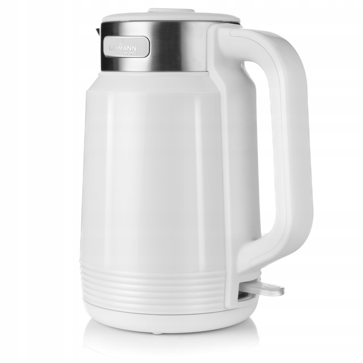 CZAJNIK ELEKTRYCZNY BEZPRZEWODOWY 2200W MOCNY BIAŁY STALOWY DUŻY 2,0L