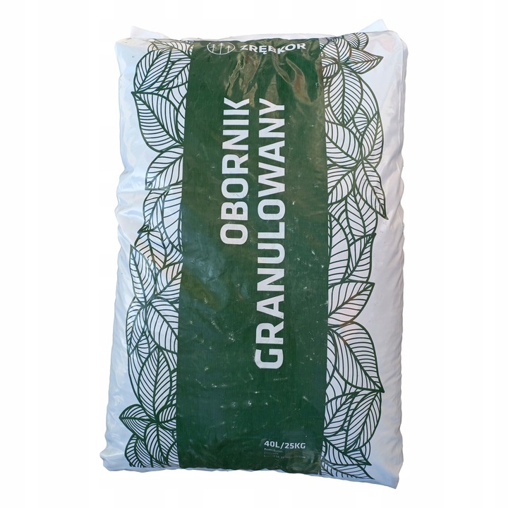 ROLLPOWER OBORNIK GRANULOWANY 40L 25kg NAWÓZ NATURALNY ORGANICZNY