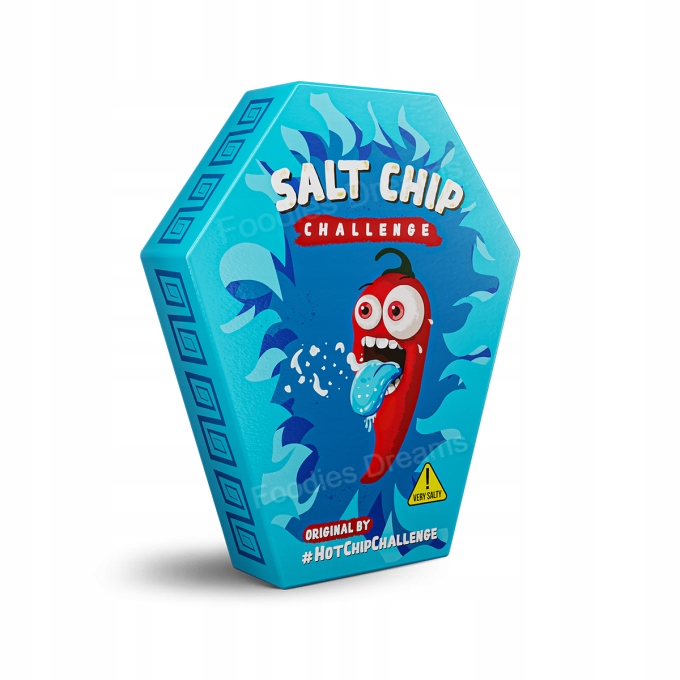 Najbardziej słony Chips Świata Salt Chip Challenge TikTok Wyzwanie