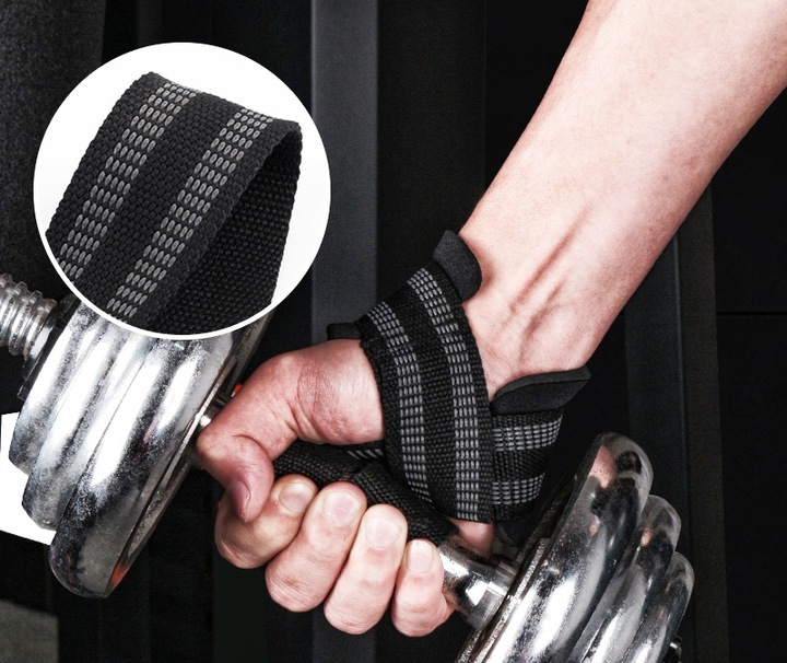 PASY DO PODNOSZENIA CIĘŻARÓW Paski do Martwego Ciągu TAŚMY DO ĆWICZEŃ MOCNE