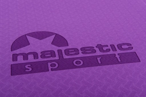 Mata do ćwiczeń jogi fitness Majestic Sport
