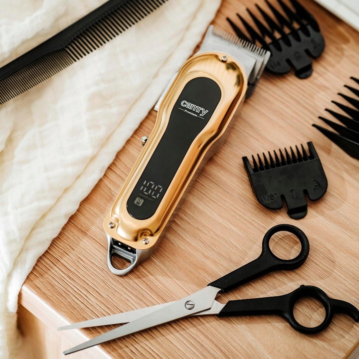 PROFESJONALNA Maszynka Do Strzyżenia Włosów Bezprzewodowa Cieniowanie